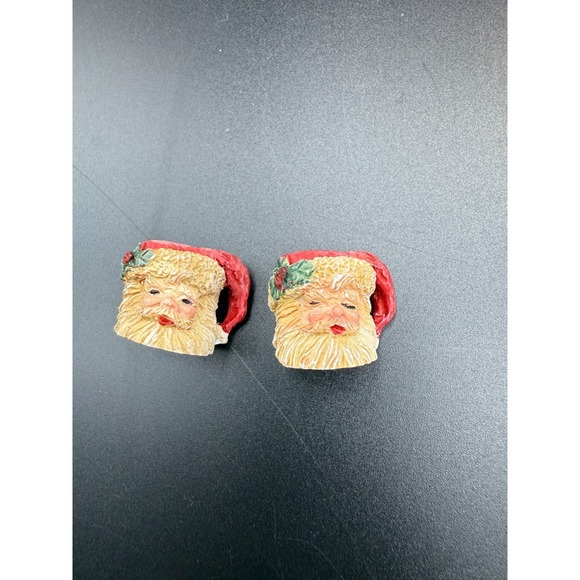Wong's International Trading Inc Santa Claus Christmas Mini Tea Set 10 piece VTG - Picture 5 of 10